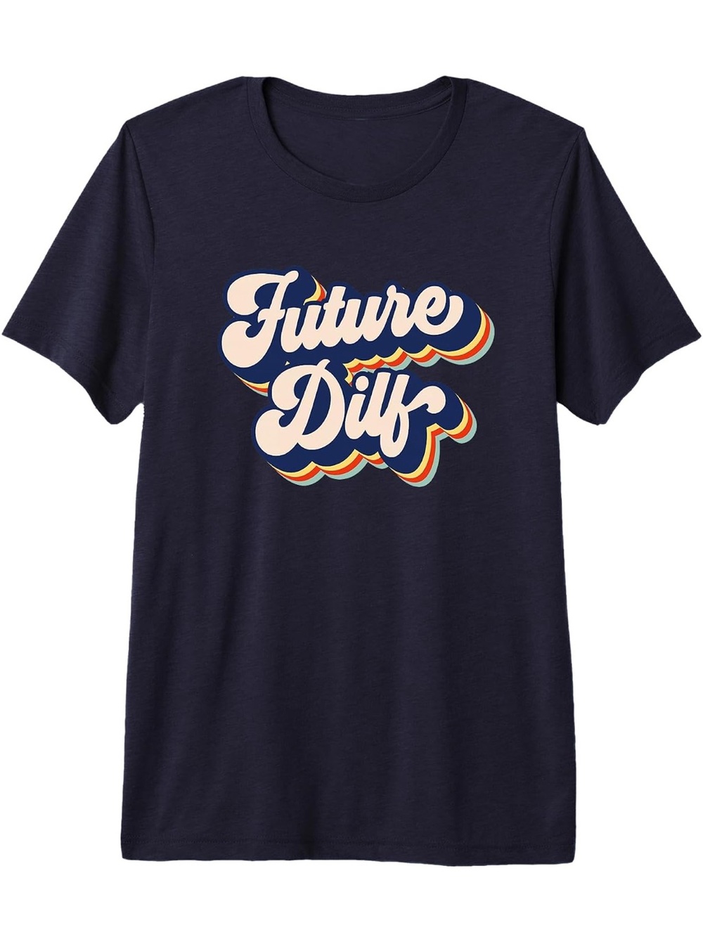 Navy 'Future Diff' Graphic Tee